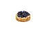 Petit pay de blueberrys con pistache